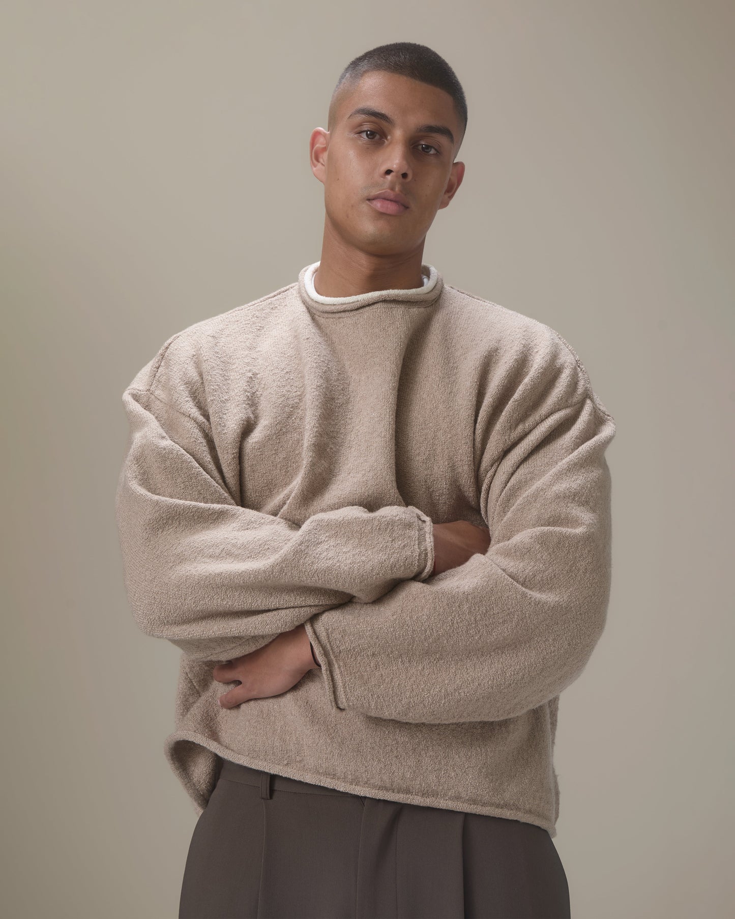 Parker Layered Knit Jumper