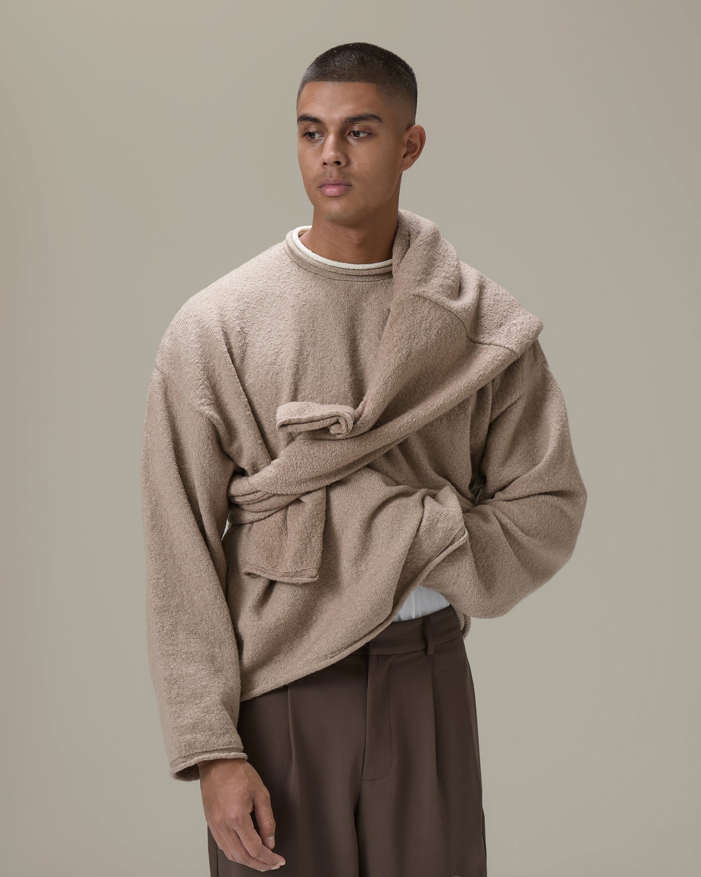 Parker Layered Knit Jumper