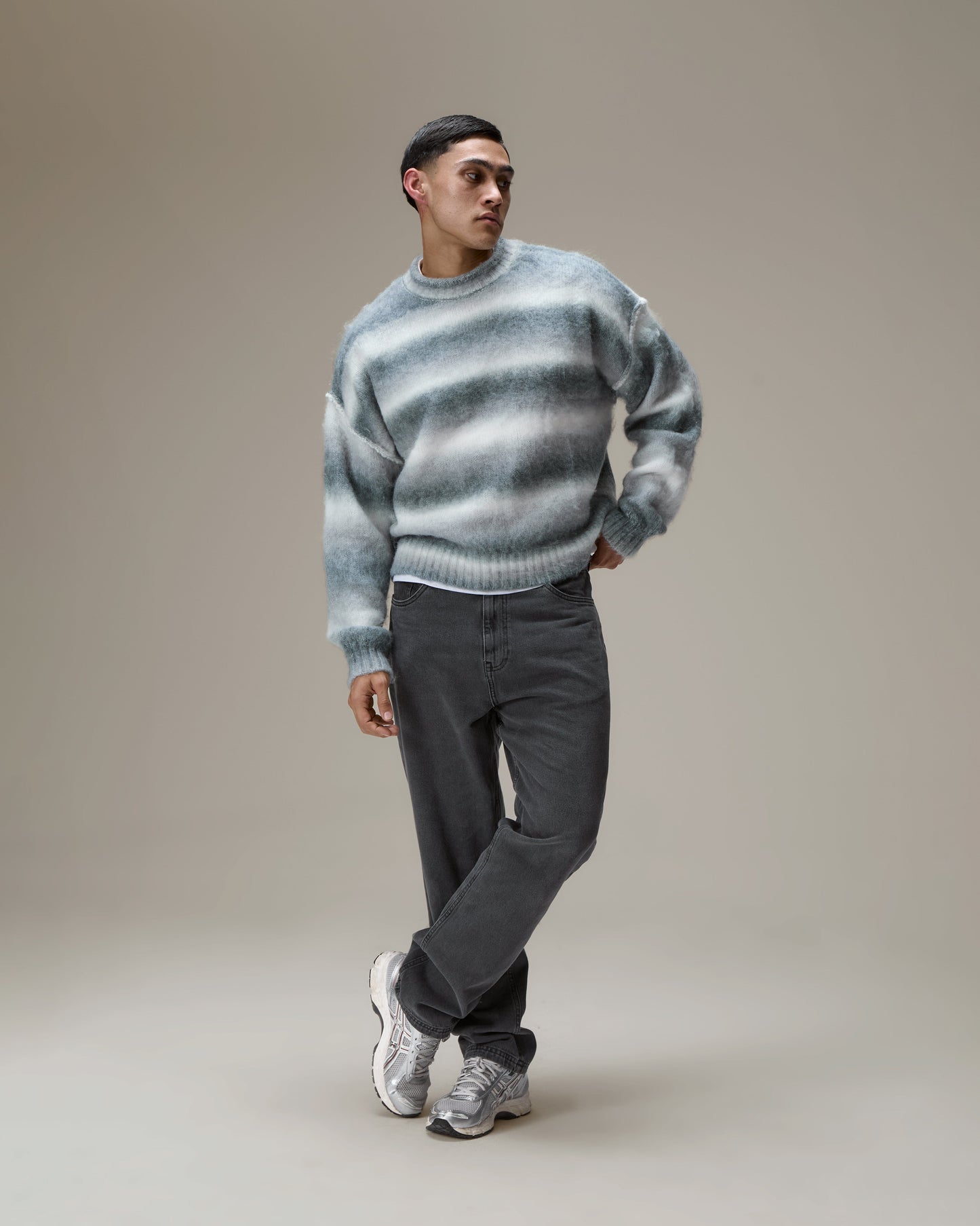 Ombre Brushed Knit
