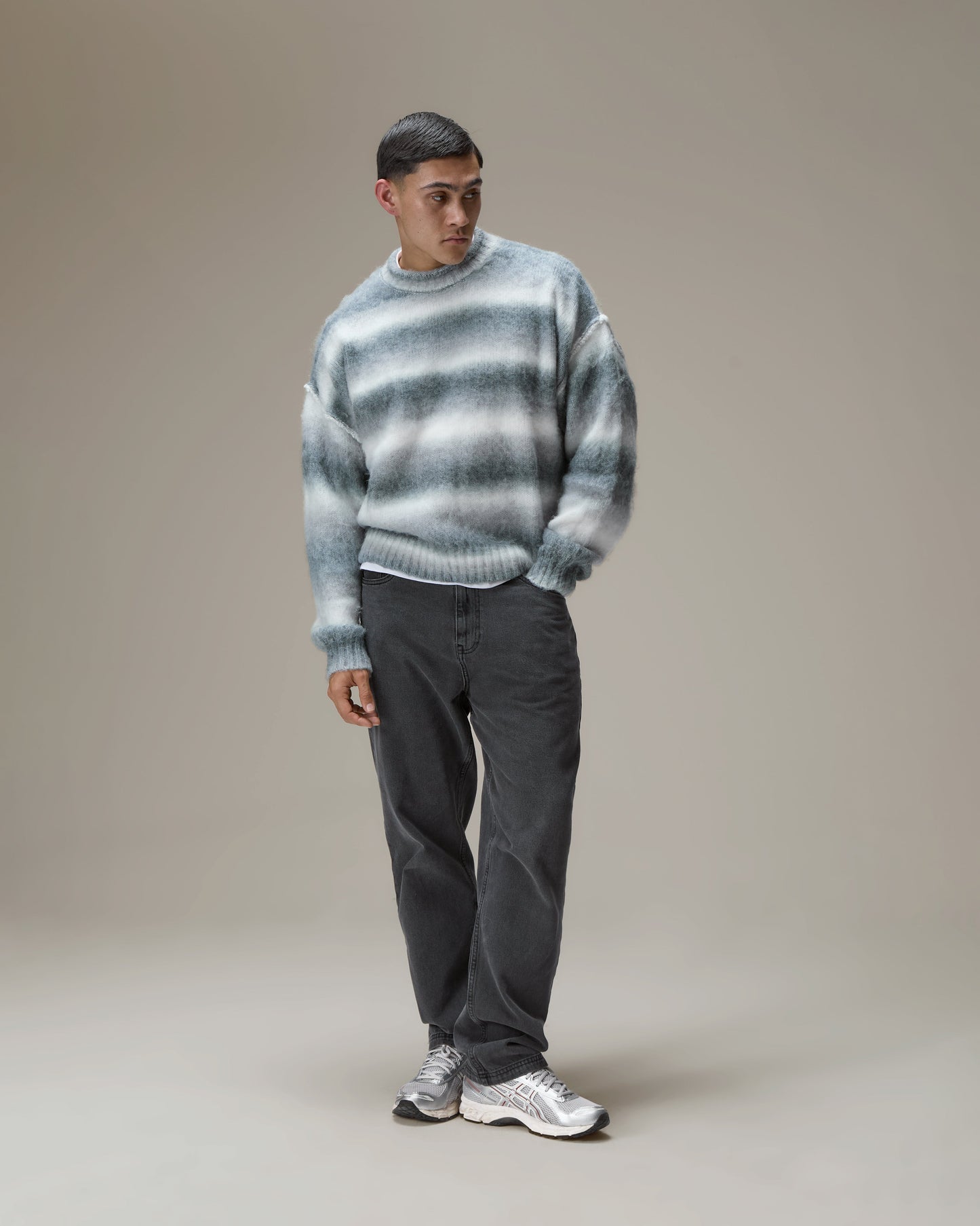 Ombre Brushed Knit